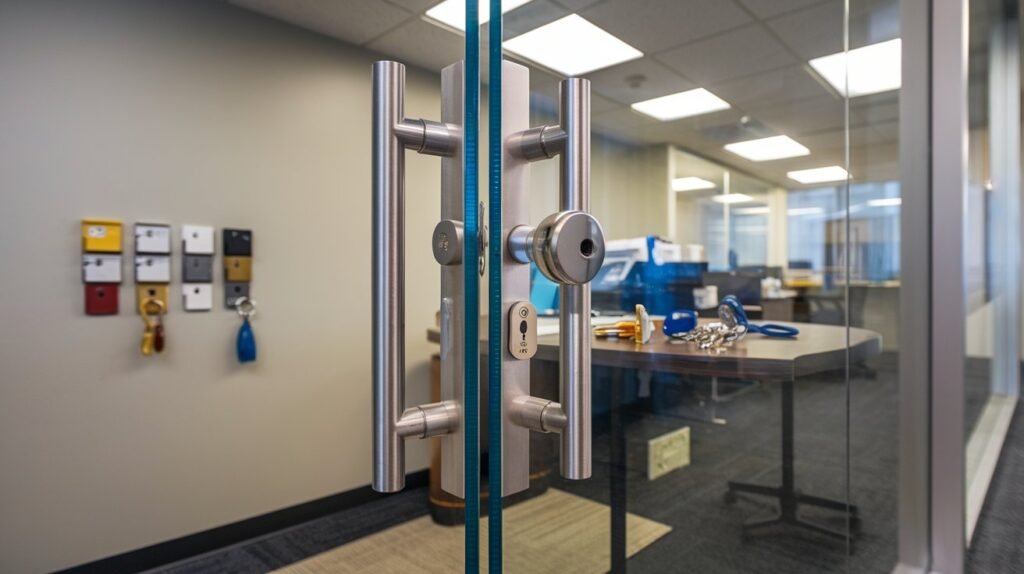 How Do I Choose A Lock For A Glass Door In My Office
