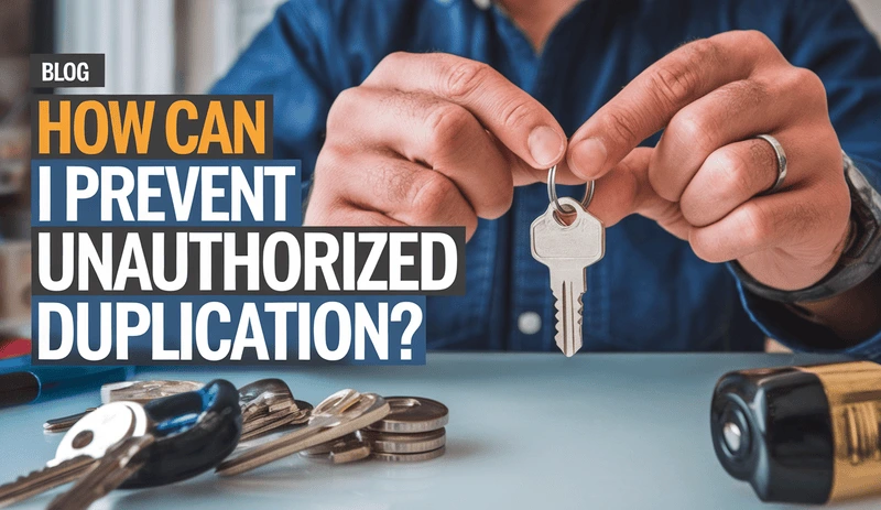 How Can I Prevent Unauthorized Key Duplication