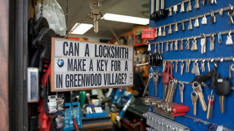 Can A Locksmith Make A Key For A BMW In Greenwood Village
